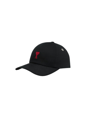 Ami De Coeur Embroidery Cap - Black