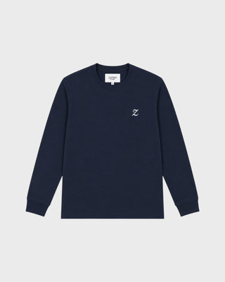Di Casa Crew Neck T-Shirt L/S - Black