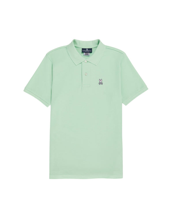 Kids Classic Pique Polo - Icy Mint
