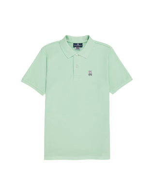 Kids Classic Pique Polo - Icy Mint