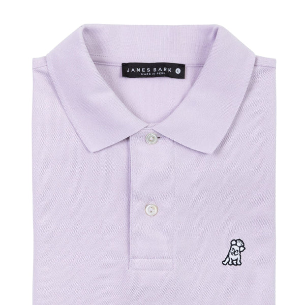 Men's Regular Fit Polo Shirt - Lavender Fog A11