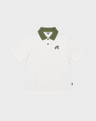 FAIRWAY HEX POLO - IVORY