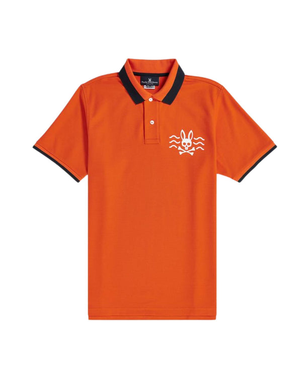 Men's Polo Filcham- Sunset Orange