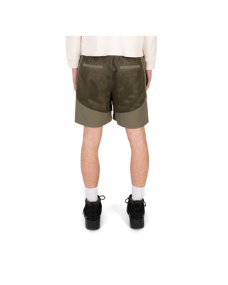 Mesh Layered Short - Olive