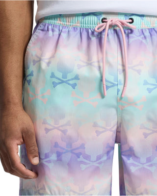 Forster Bunny Printed Swim Trunk - Lavender Grah