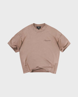 Represent Owners Club Script T-Shirt - Truffle
