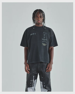 Act 1 Essence Tshirt Vintage Black