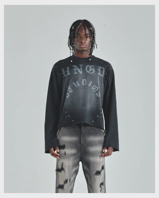 Act 1 UNDGD Long Sleeve Tshirt Burnt Black