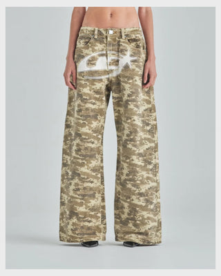 W Act 1 UG Star Wide Jean Light Cammo
