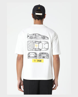TURBO T-SHIRT OFF WHITE