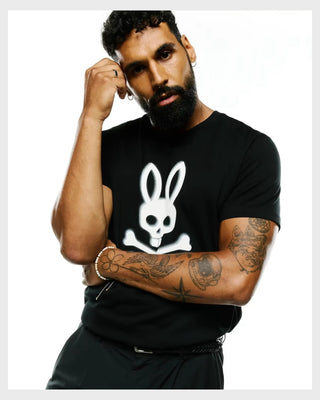 EMMANUEL GRAPHIC TEE BLACK