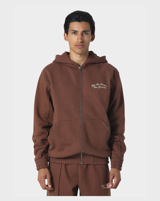 HURON ZIP HOODIE MOCHA