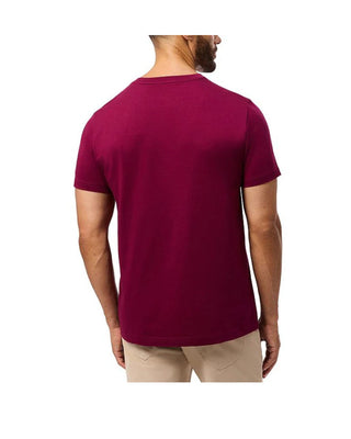 Hamilton Embroidered Tee - Crimson