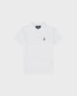 Kid's Classic Polo - White