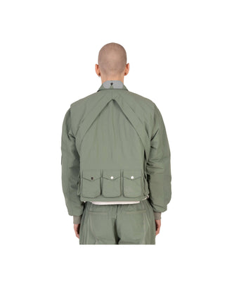 Parachute Bomber Jacket - Sage