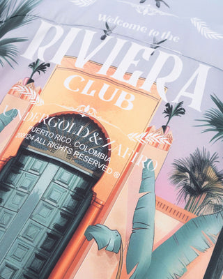Riviera Club Long Sleeve Shirt - Riviera Pattern