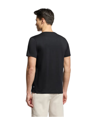 Oceania Embroidered Graphic Tee - Black