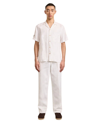 Alves Sol Embroidered Linen - White