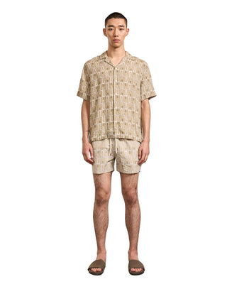 Rio Swim Short Palmeira - Dried Moss