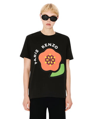 'Kenzo Pop' T-shirt in Cotton - Black