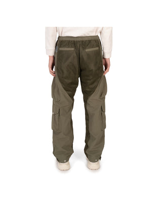 Mesh Cargo Pant - Olive