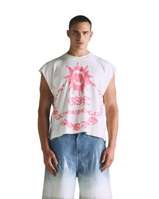 Helios Gift Sleeveless T-shirt - White