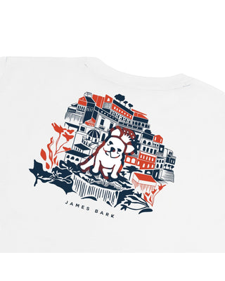 Men's Positano Graphic Tee - Brilliant white