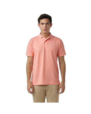 Men's Regular Fit Polo Shirt - Coral A233