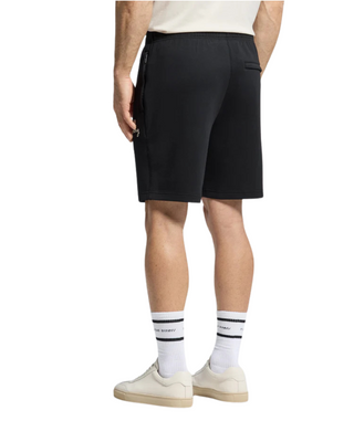 Desert Embroidered Modal Sweatshort - Black
