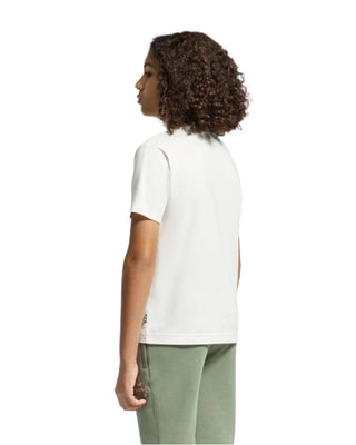 Kids New Castle Embroidered Graphic Tee - Ecru