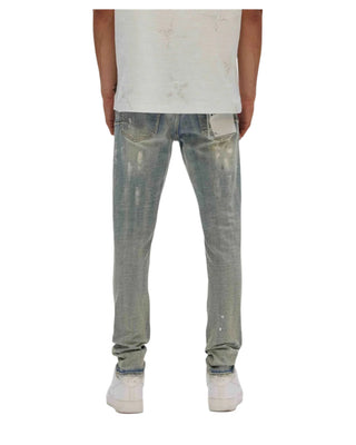 Light Indigo Paint Blowout