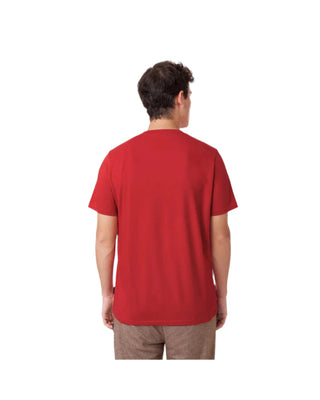 Mens Crew Neck Jersey T-shirt - Equestrian Red A127