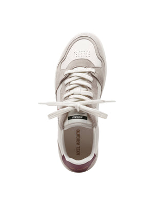 Dice Lo Bee Bird Sneaker - Light Beige/Dark Burgundy