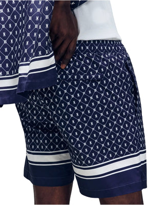 Hunter AOP Swim Trunk - Evening Blue