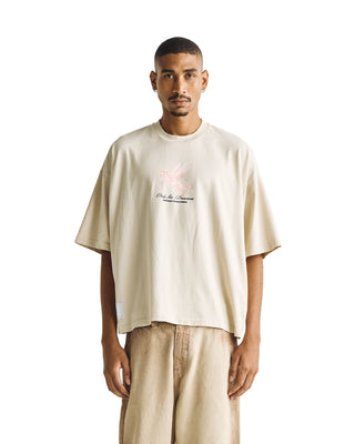 Dreamers Pegasus Boxy Fit T-shirt - Cream