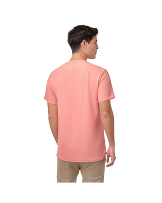 Mens Pique T-shirt - Coral A233
