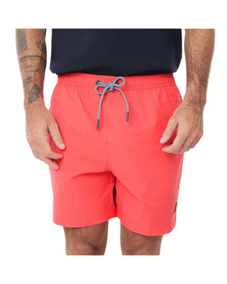 Mens Color Block Swim Trunks - Dubary