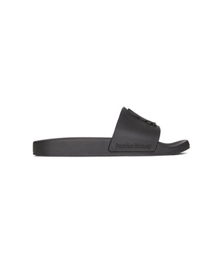 Mens Bunny Logo Slides - Black