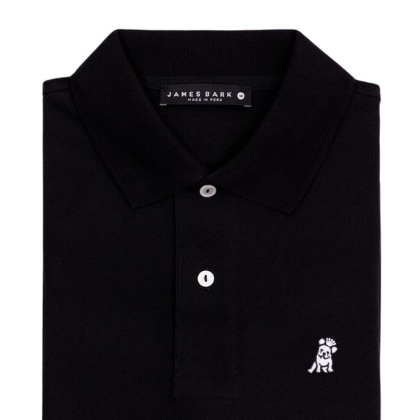 Regular Fit Polo Shirt- Black A11