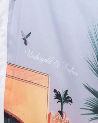 Riviera Club Long Sleeve Shirt - Riviera Pattern
