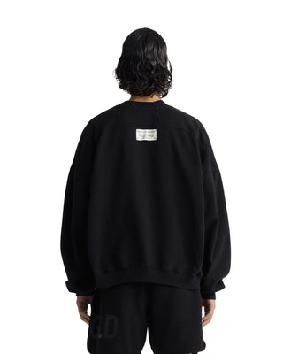 Riviera Rope Crewneck - Black