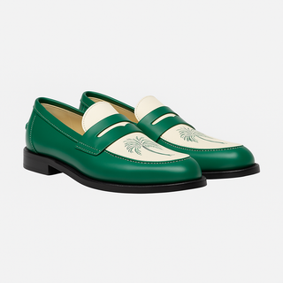 Wilde Forest Palm Tree Penny Loafer