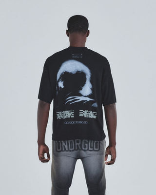 Holy State Head Noise Boxy Fit T-Shirt - Black