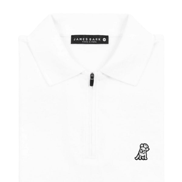 Travel Polo Shirt- White A11