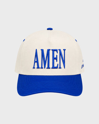 AMEN TRUCKER HAT - BLUE