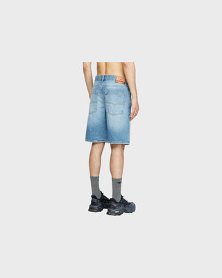 Regular Short Denim - Light Blue