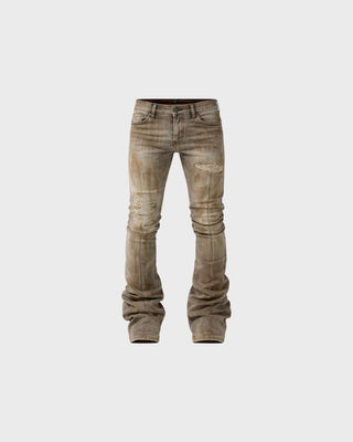 Nanodust Stacked Jeans - Grey Rust