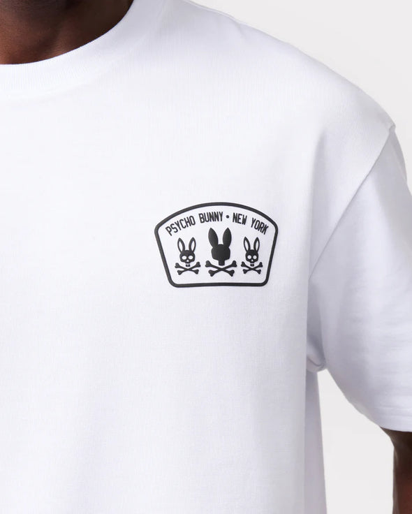 Lambert Relaxed Fit Graphic Tee - White