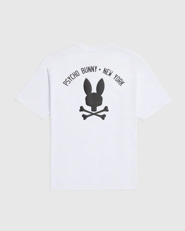 Lambert Relaxed Fit Graphic Tee - White