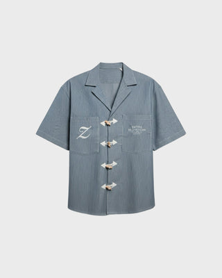 Navigante S/S Shirt - Blue/White